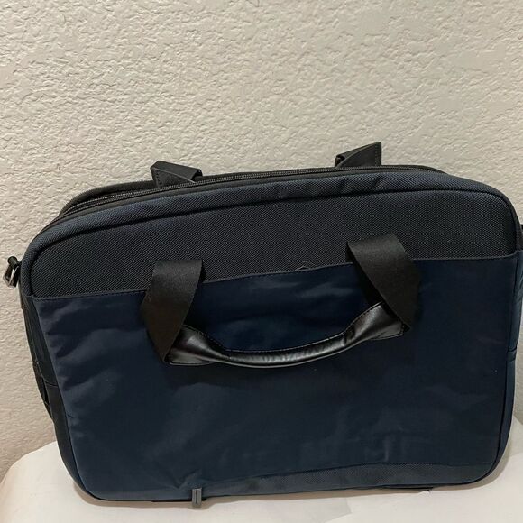 SAMSONITE | CARRY ON TRAVEL BAG | EXPANDABLE BLUE BLACK - Picture 3 of 15